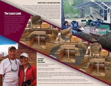 2016 Lance Travel Trailers Brochure page 9