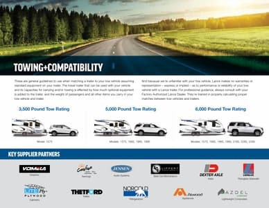 2016 Lance Travel Trailers Brochure page 11