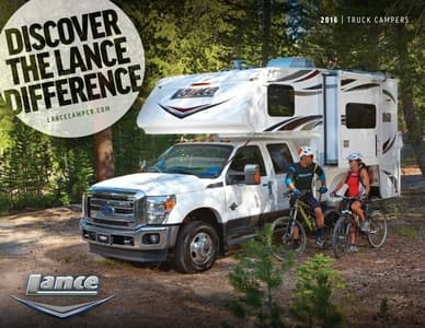 2016 Lance Truck Campers Brochure page 1