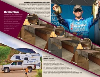 2016 Lance Truck Campers Brochure page 9