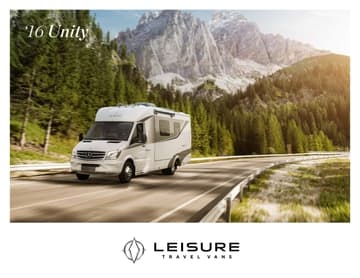 2016 Leisure Travel Vans Unity Brochure