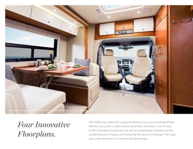 2016 Leisure Travel Vans Unity Brochure page 6