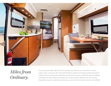 2016 Leisure Travel Vans Unity Brochure page 7