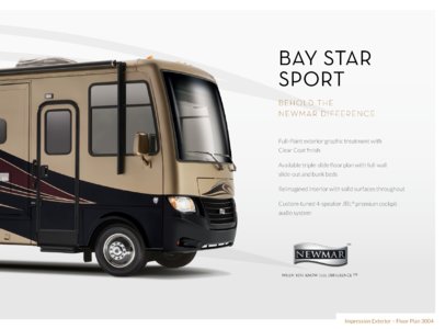 2016 Newmar Bay Star Brochure page 3