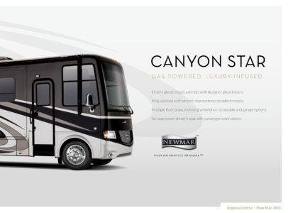 2016 Newmar Canyon Star Brochure page 3