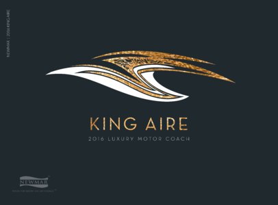 2016 Newmar King Aire Brochure page 1
