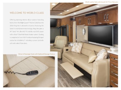 2016 Newmar King Aire Brochure page 8