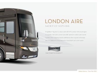 2016 Newmar London Aire Brochure page 5
