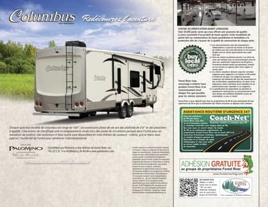 2016 Palomino Columbus French Brochure page 12