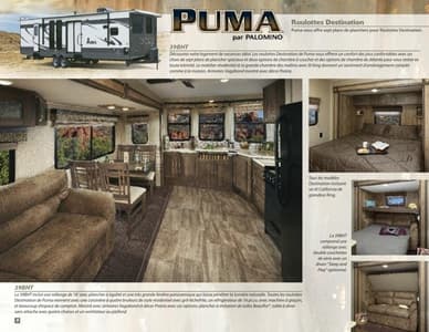 2016 Palomino Puma French Brochure page 8