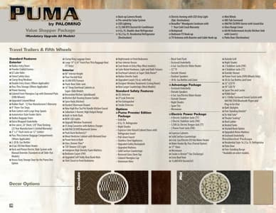 2016 Palomino Puma Brochure page 14