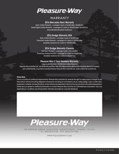 2016 Pleasure-Way Full Line Brochure page 40
