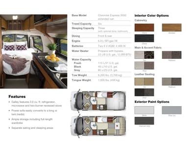2016 Roadtrek 190 Popular Brochure page 3