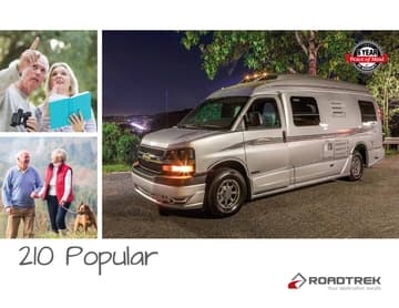 2016 Roadtrek 210 Popular Brochure