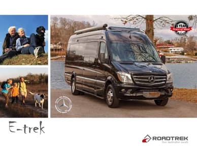 2016 Roadtrek E Trek Brochure page 1