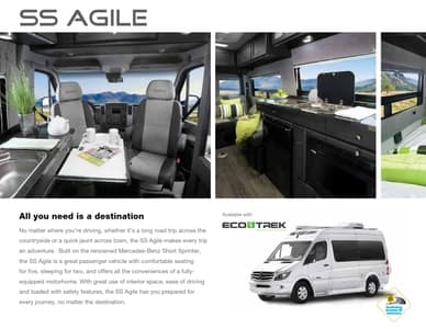 2016 Roadtrek Ss Agile Brochure page 2