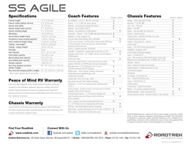2016 Roadtrek Ss Agile Brochure page 4