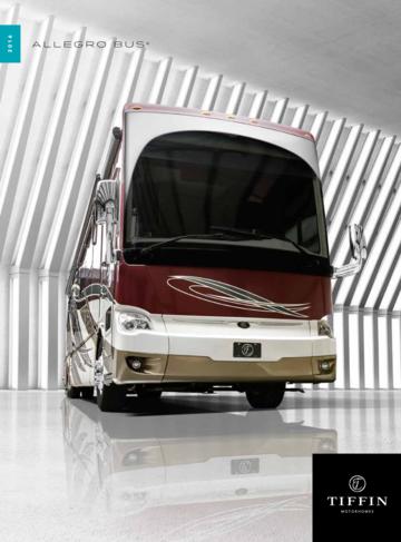 2016 Tiffin Allegro Bus Brochure