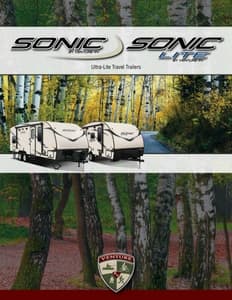 2016 Venture RV Sonic Brochure page 1