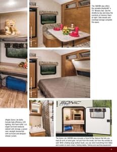 2016 Venture RV Sonic Brochure page 5