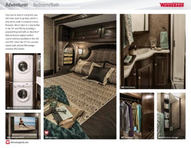 2016 Winnebago Adventurer Brochure page 7