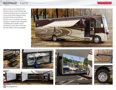 2016 Winnebago Adventurer Brochure page 10