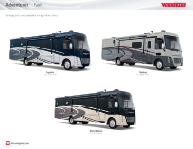 2016 Winnebago Adventurer Brochure page 21