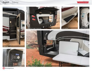 2016 Winnebago Aspect Brochure page 10