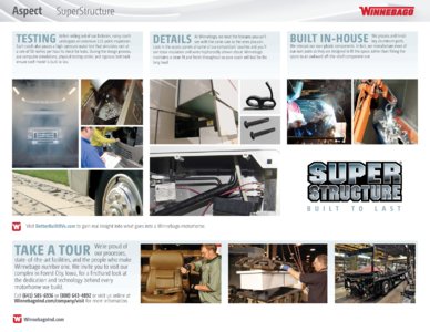 2016 Winnebago Aspect Brochure page 12