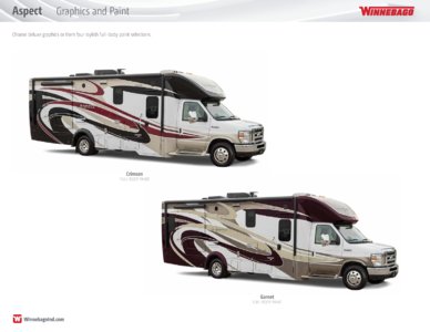 2016 Winnebago Aspect Brochure page 19