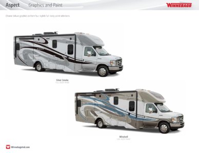 2016 Winnebago Aspect Brochure page 20