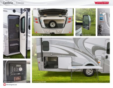 2016 Winnebago Cambria Brochure page 10