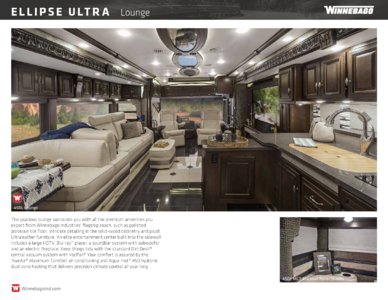 2016 Winnebago Ellipse Ultra Brochure page 3