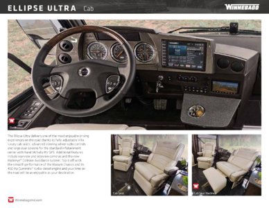 2016 Winnebago Ellipse Ultra Brochure page 10