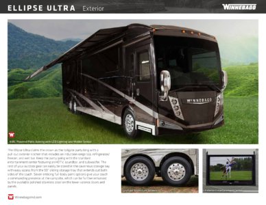 2016 Winnebago Ellipse Ultra Brochure page 11