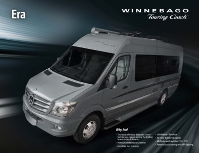 2016 Winnebago Era Brochure page 1