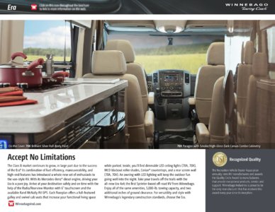 2016 Winnebago Era Brochure page 2