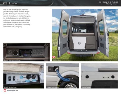 2016 Winnebago Era Brochure page 7