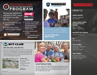 2016 Winnebago Era Brochure page 18