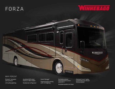 2016 Winnebago Forza Brochure page 1