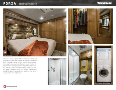 2016 Winnebago Forza Brochure page 7