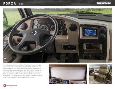 2016 Winnebago Forza Brochure page 8