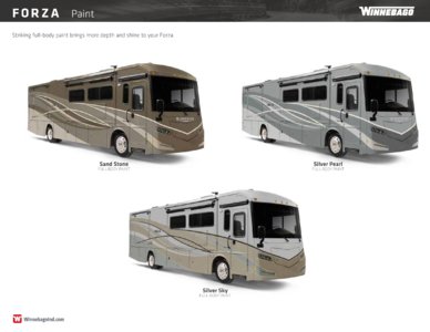 2016 Winnebago Forza Brochure page 20