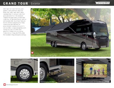 2016 Winnebago Grand Tour Brochure page 10