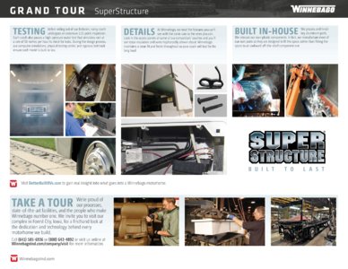 2016 Winnebago Grand Tour Brochure page 13