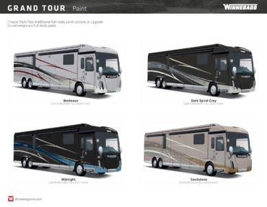 2016 Winnebago Grand Tour Brochure page 21