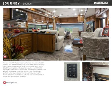 2016 Winnebago Journey Brochure page 3