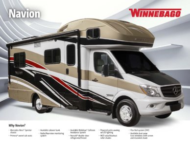 2016 Winnebago Navion Brochure page 1