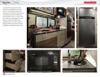 2016 Winnebago Navion Brochure page 5