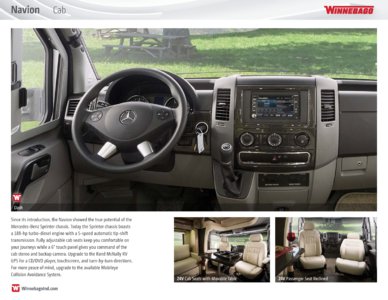 2016 Winnebago Navion Brochure page 7